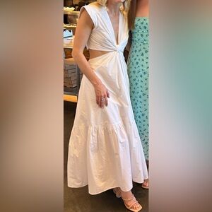 ALC Alexandria dress white 2